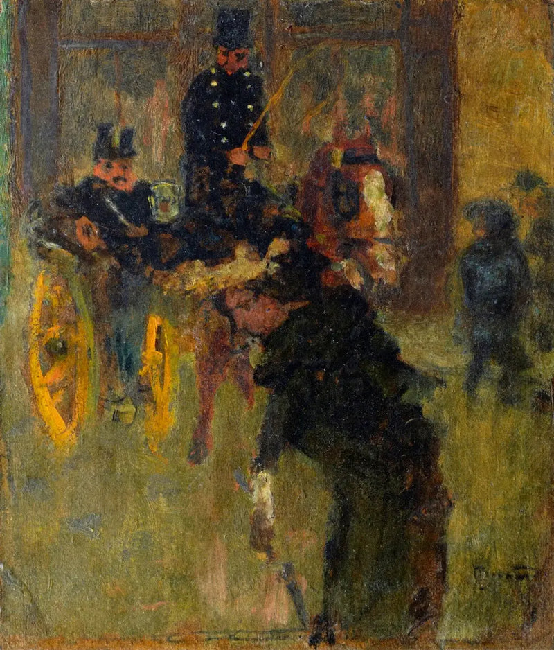 La carrozza - Pierre Bonnard