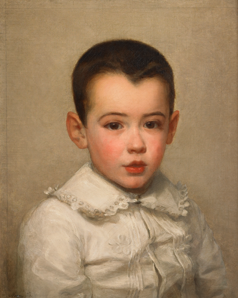Ritratto di Pierre Bracquemond bambino - Marie Bracquemond