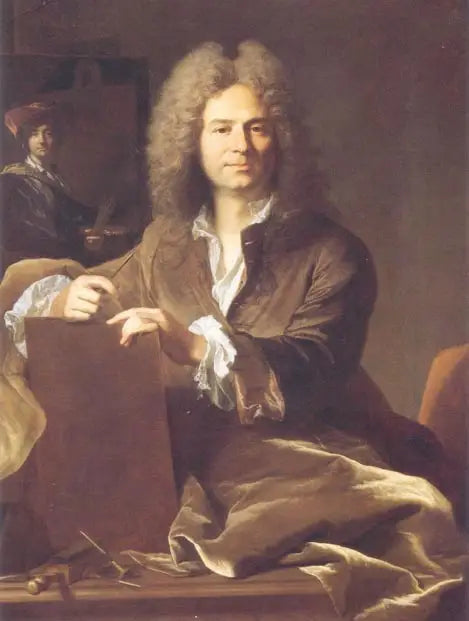 Ritratto di Pierre Drevet - Hyacinthe Rigaud