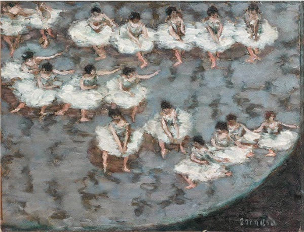 Reproduction du tableau « Danseuses - Pierre Bonnard » par Alpha Reproduction en peinture à l’huile