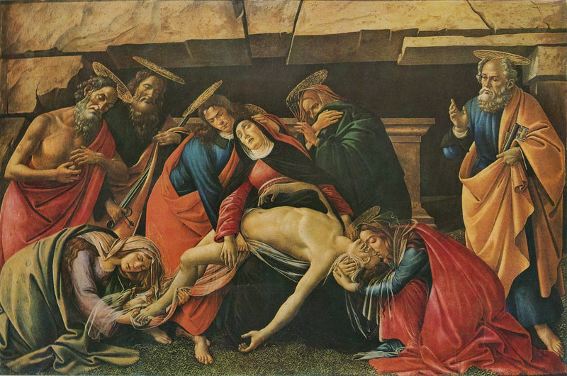 La Lamentazione sul Cristo morto - Sandro Botticelli