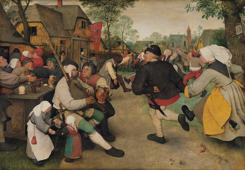 La Danza dei contadini - Pieter Brueghel il Vecchio