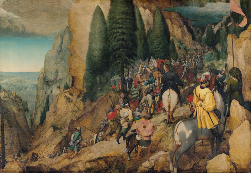 La Conversione di san Paolo - Pieter Brueghel il Vecchio