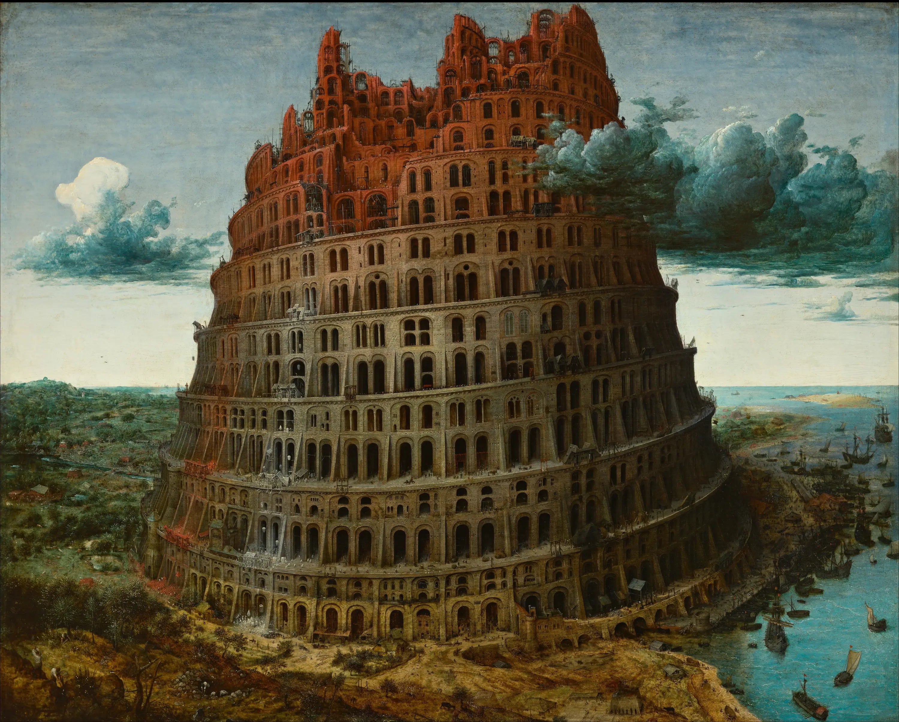 La Tour de Babel - Pieter Brueghel the Elder - Alpha Reproduction