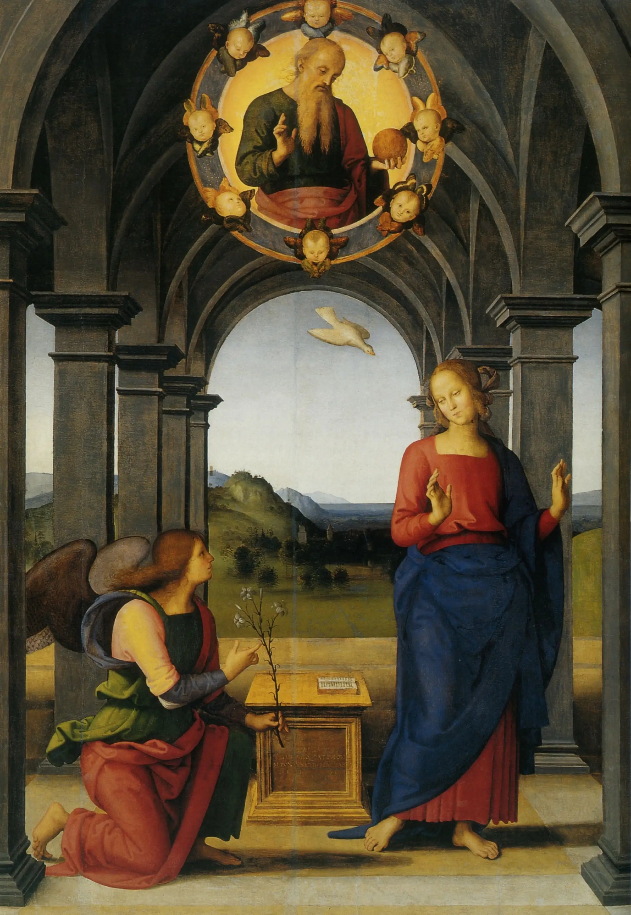 L’Annonciation de Fano - Pietro Perugino - Alpha Reproduction