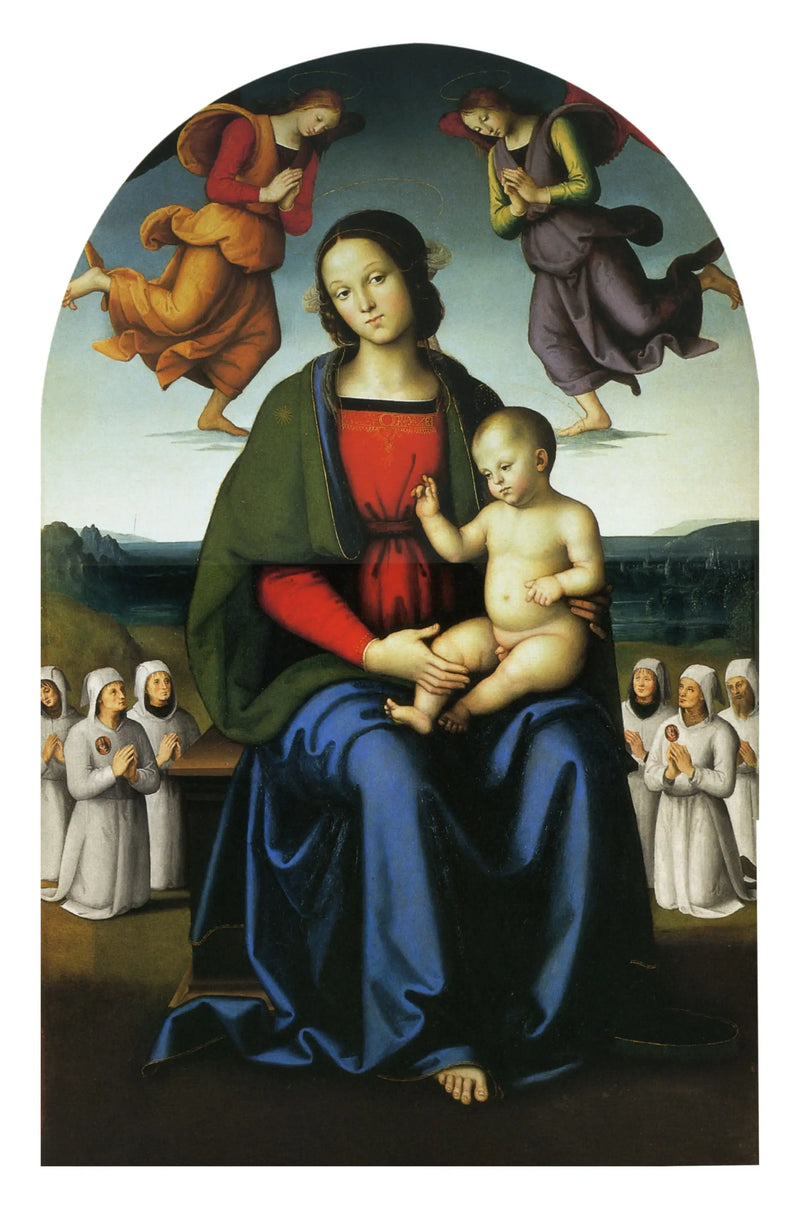 La Vergine della consolazione - Pietro Perugino