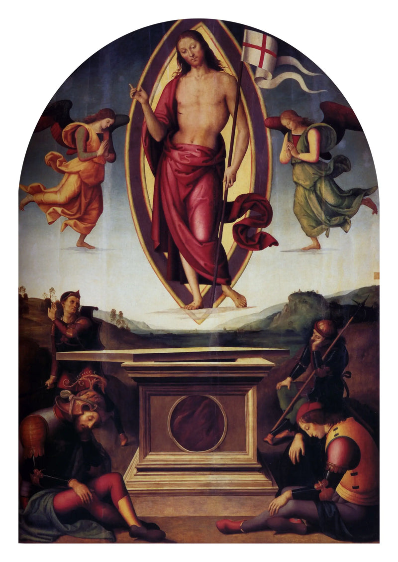 La Resurrezione di San Francesco al Prato - Pietro Perugino