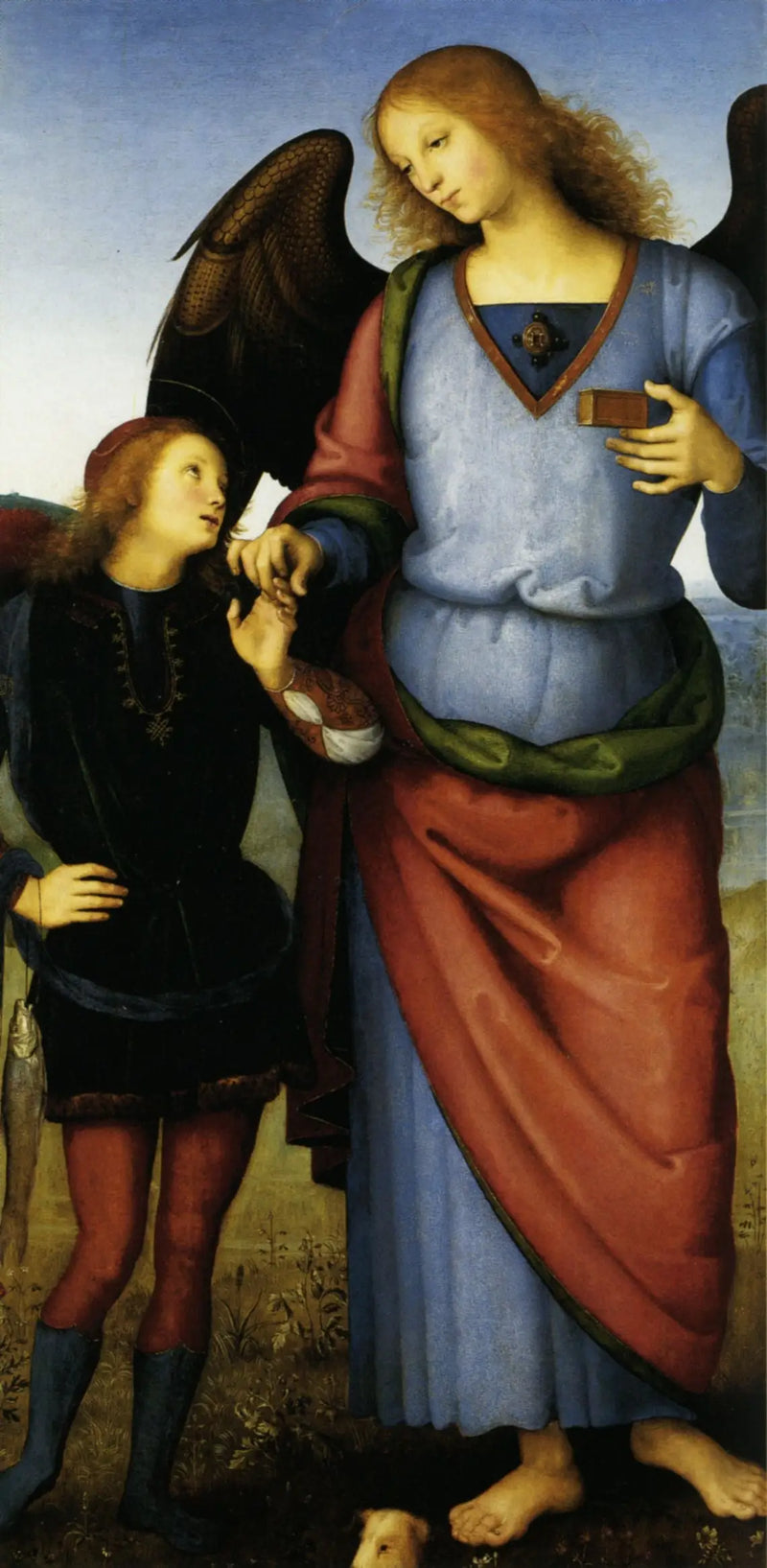 L'Arcangelo Raffaele e Tobia - Pietro Perugino