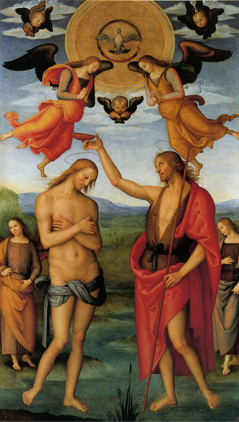 Battesimo di Cristo - Pietro Perugino