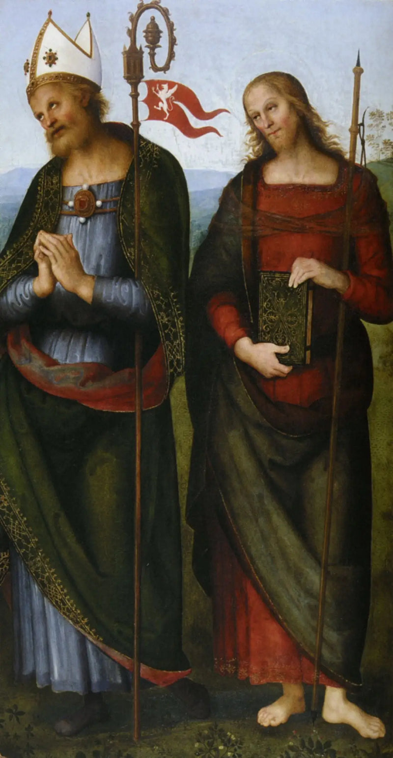 Sant'Ercolano e San Giacomo Maggiore - Pietro Perugino