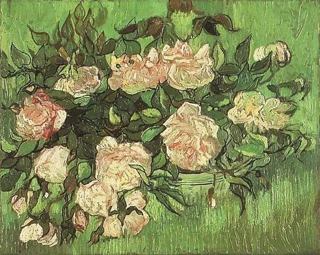 Le Rose rosa - Vincent van Gogh