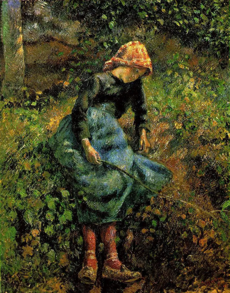 La Pastorella - Camille Pissarro