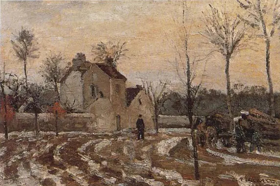 Casa del Signor Musy, Louveciennes - Camille Pissarro