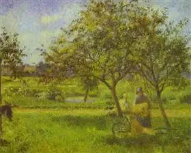La Carriola, beato - Camille Pissarro