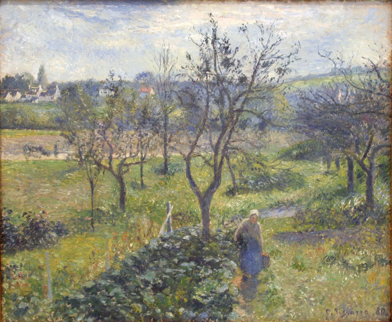 I Giardini di Valhermeil, Auvers-sur-Oise - Camille Pissarro