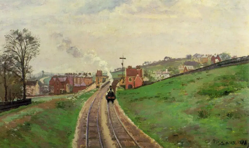 Stazione di Lordship Lane, Dulwich - Camille Pissarro