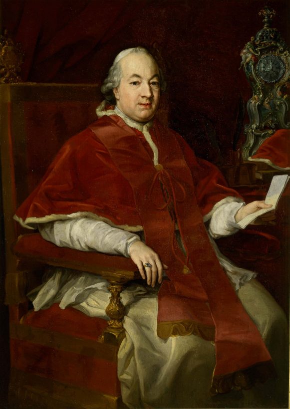 Portrait de Pie VI (Braschi 1775-1799) - Pompeo Batoni - Alpha Reproduction