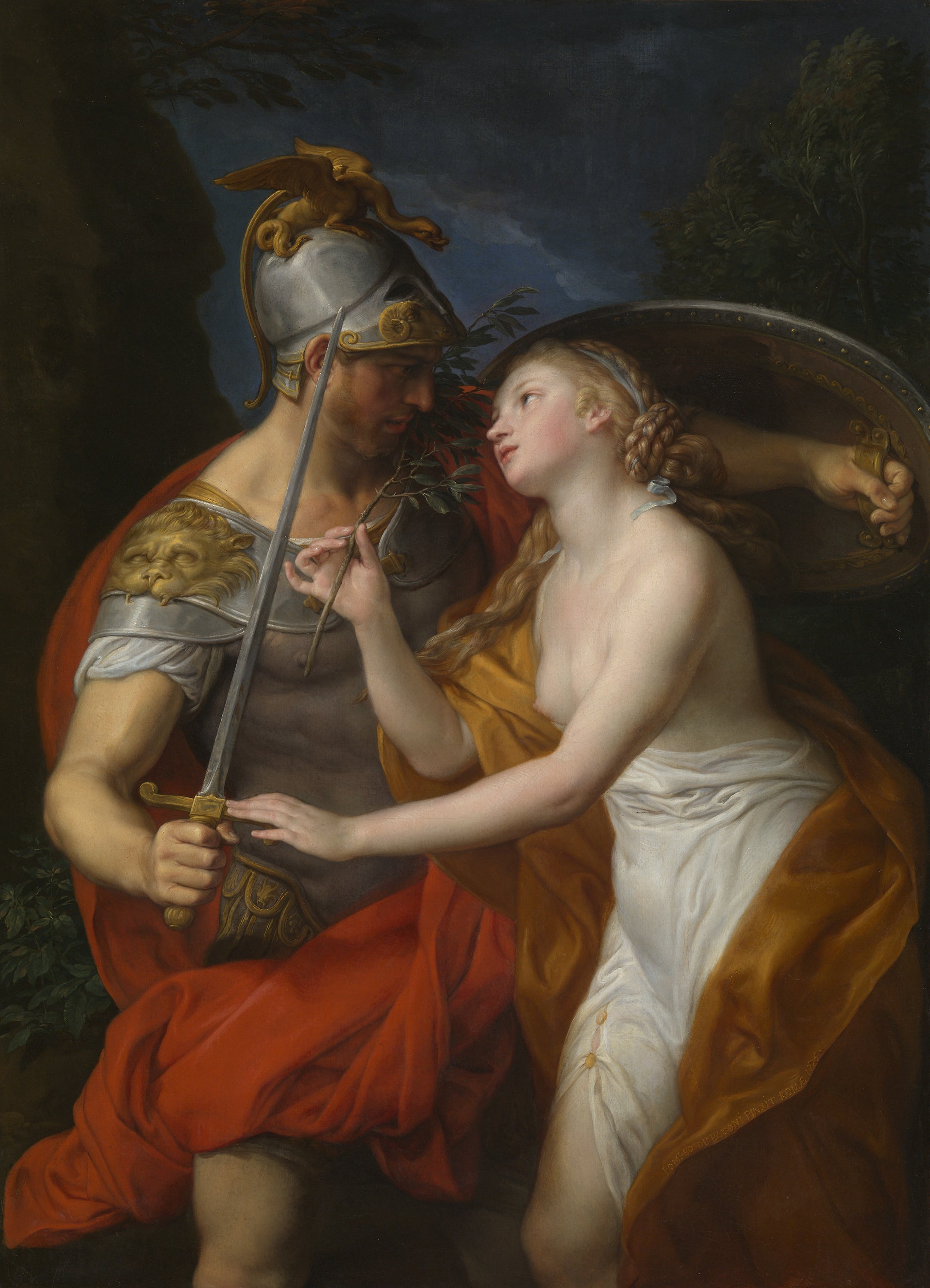 Paix et guerre - Pompeo Batoni - Alpha Reproduction