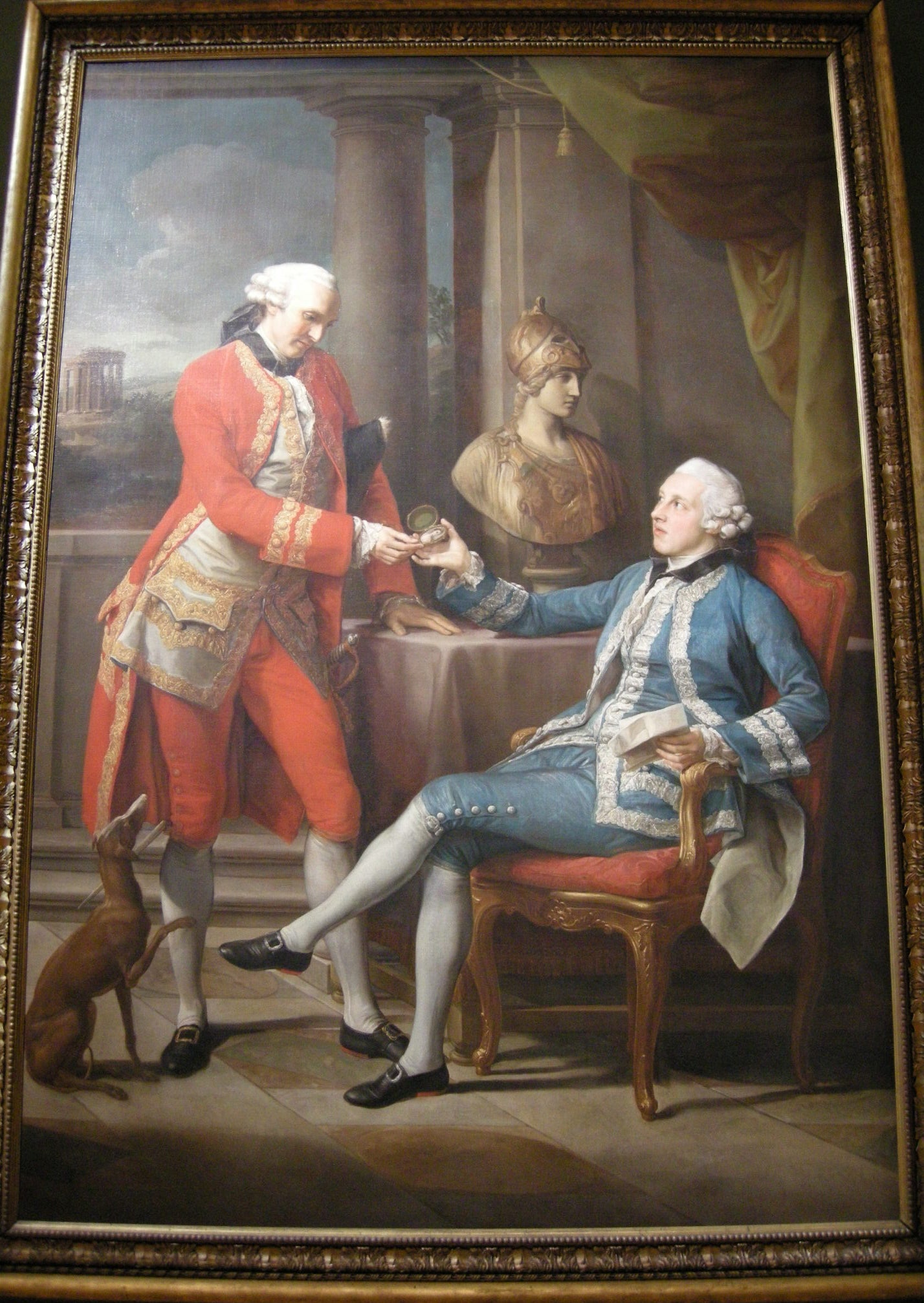 Sir Sampson Gideon et un compagnon non identifié - Pompeo Batoni - Alpha Reproduction