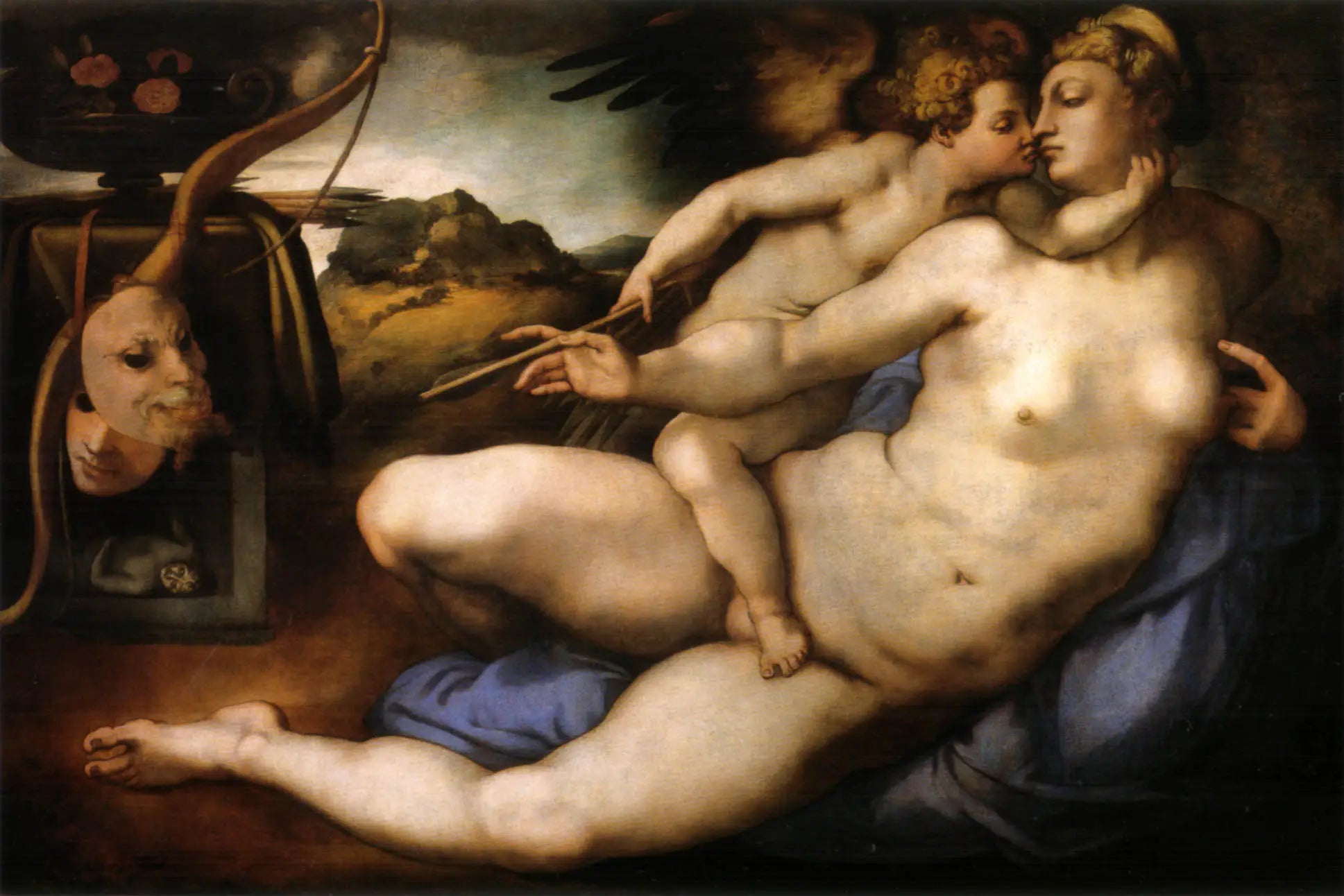 Vénus et Amour - Pontormo - Alpha Reproduction
