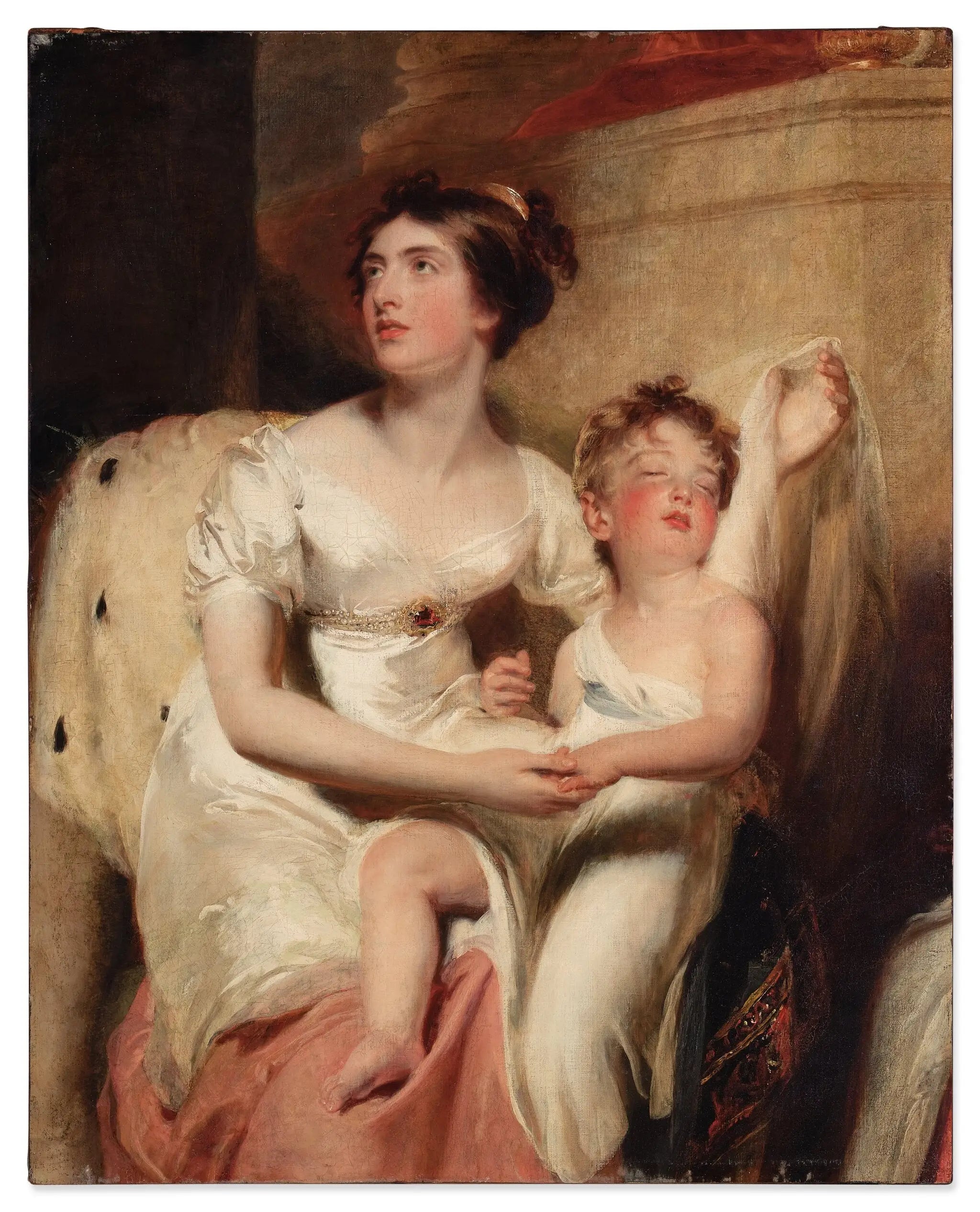 Portrait d’Anne comtesse de Charlemont et de son fils James - Thomas Lawrence - Alpha Reproduction