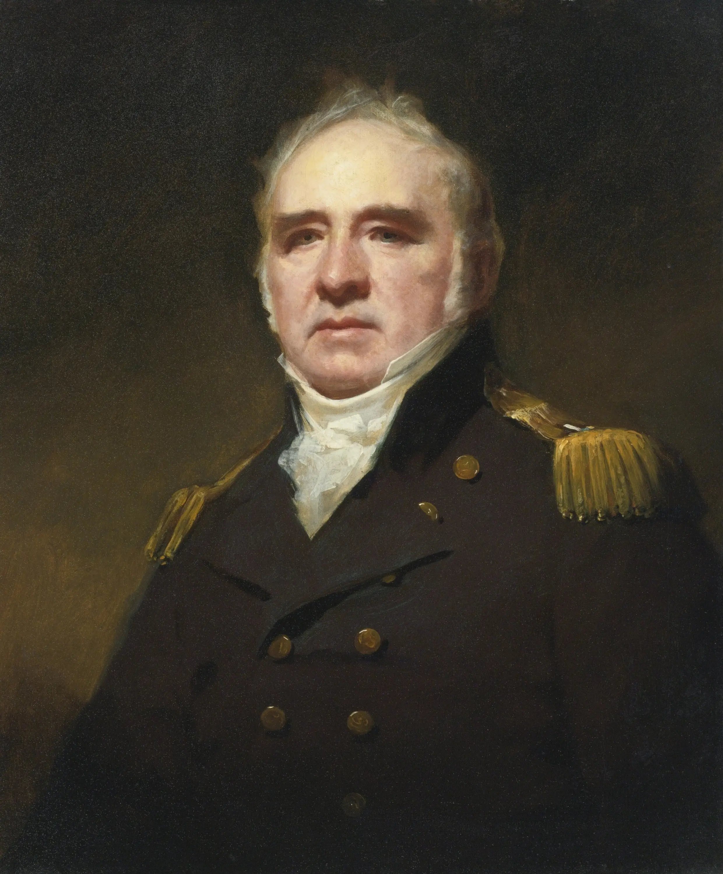 Capitaine James Forbes-Drummond R.N. de Hawthornden - Henry Raeburn - Alpha Reproduction