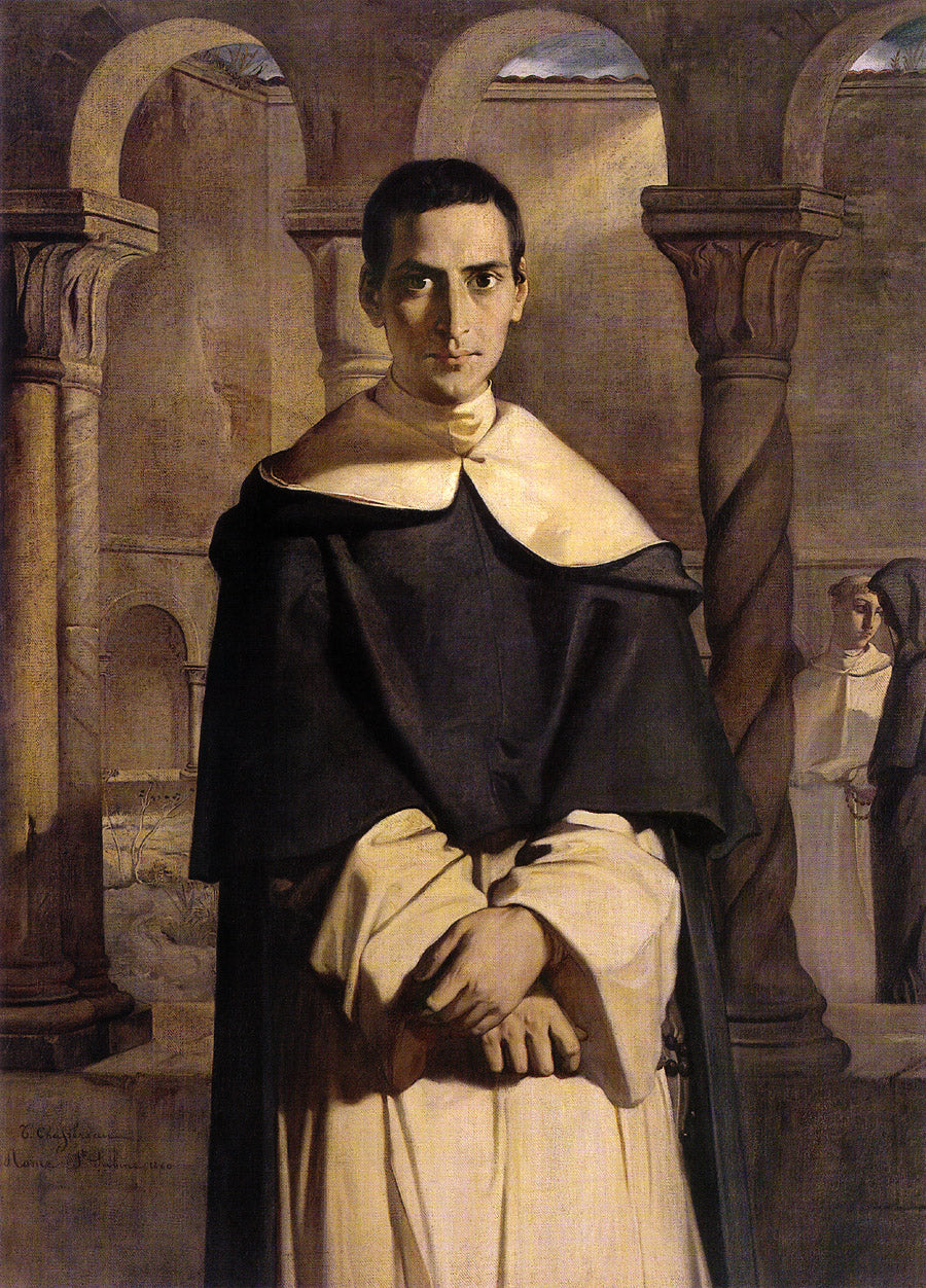 Le Révérend Père Dominique Lacordaire de l’ordre des frères prêcheurs - Théodore Chassériau - Alpha Reproduction