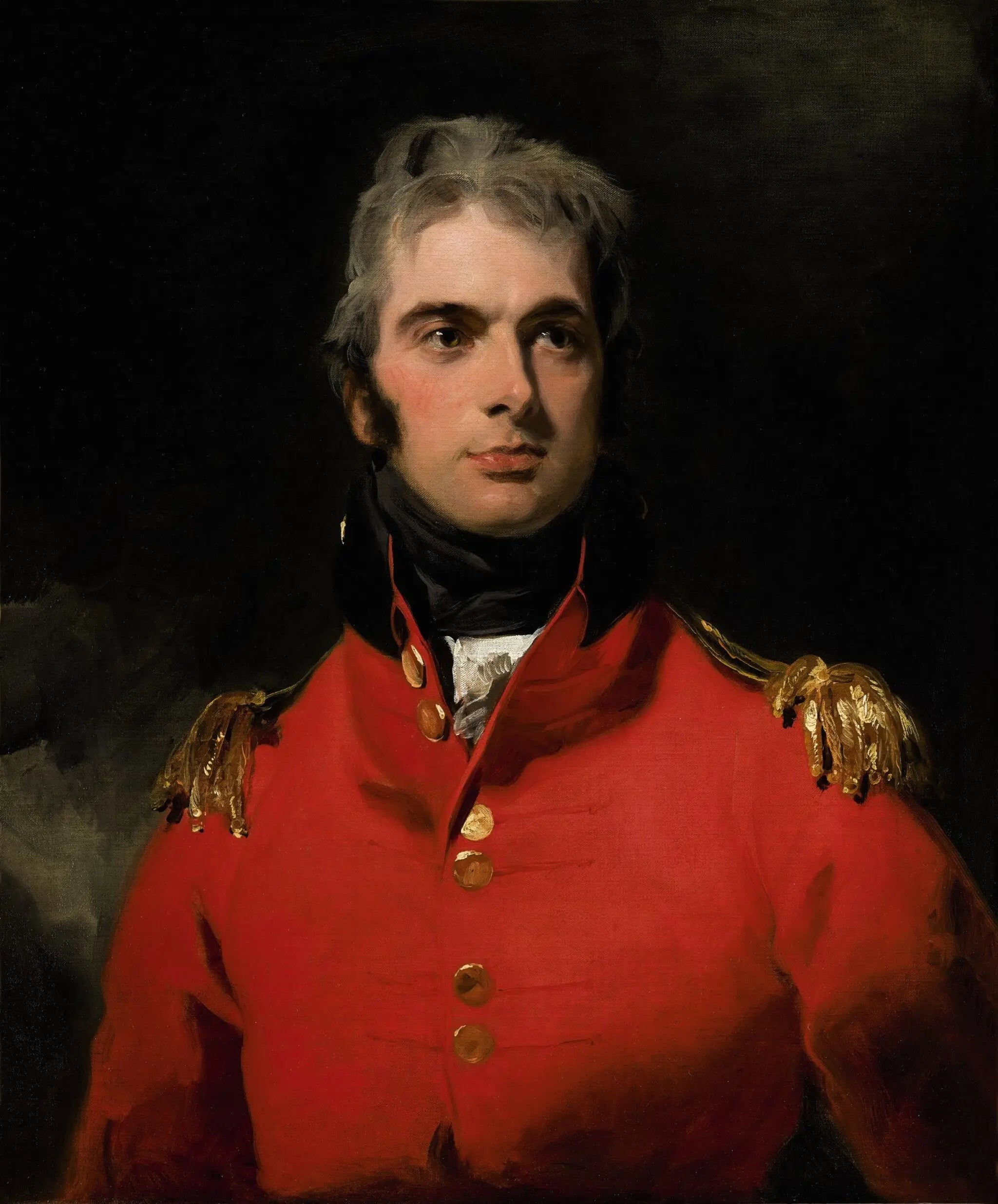 Lieutenant-général Sir Herbert Taylor (1775–1839) - Thomas Lawrence - Alpha Reproduction