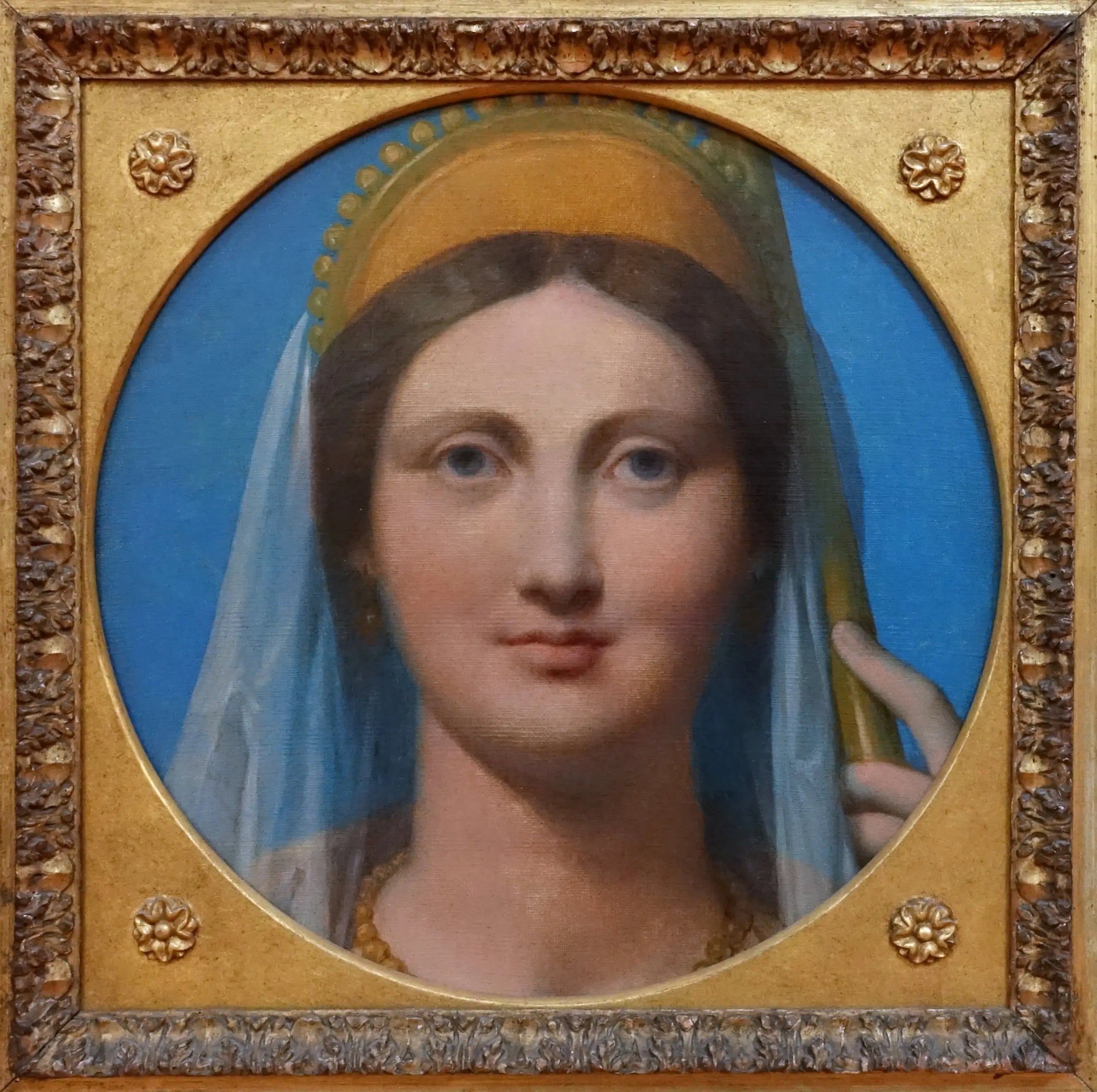 Portrait de Madame Jacques Ignace Hittorf en Junon - Jean-Auguste-Dominique Ingres - Alpha Reproduction