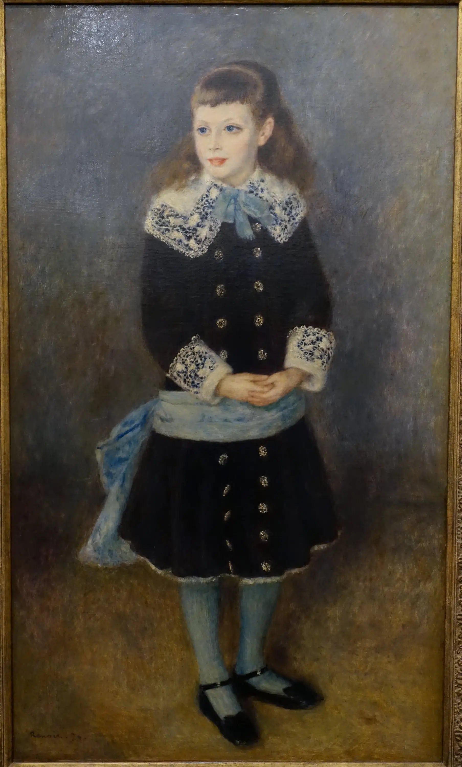 Reproduction du tableau « Marthe Bérard de Pierre-Auguste Renoir - Pierre-Auguste Renoir » par Alpha Reproduction en peinture à l’huile