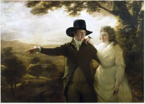 Ritratto di Sir John e Lady Clerk di Penicuik - Henry Raeburn