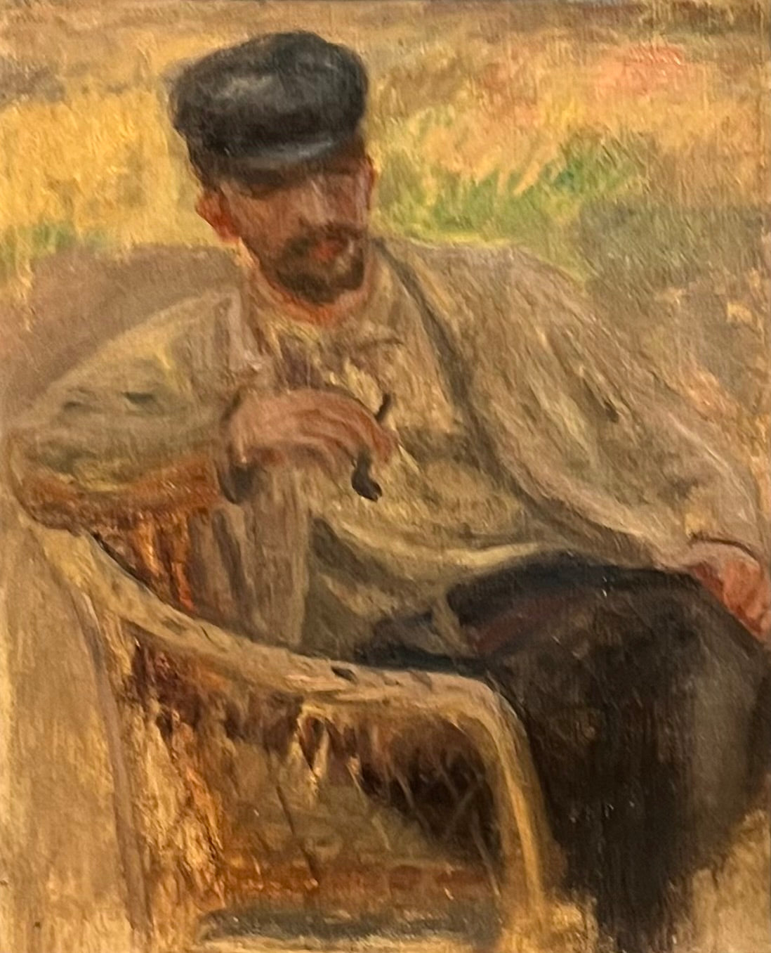 Reproduction du tableau « Portrait de Victor-Henri Friedel - Pierre-Auguste Renoir » par Alpha Reproduction en peinture à l’huile