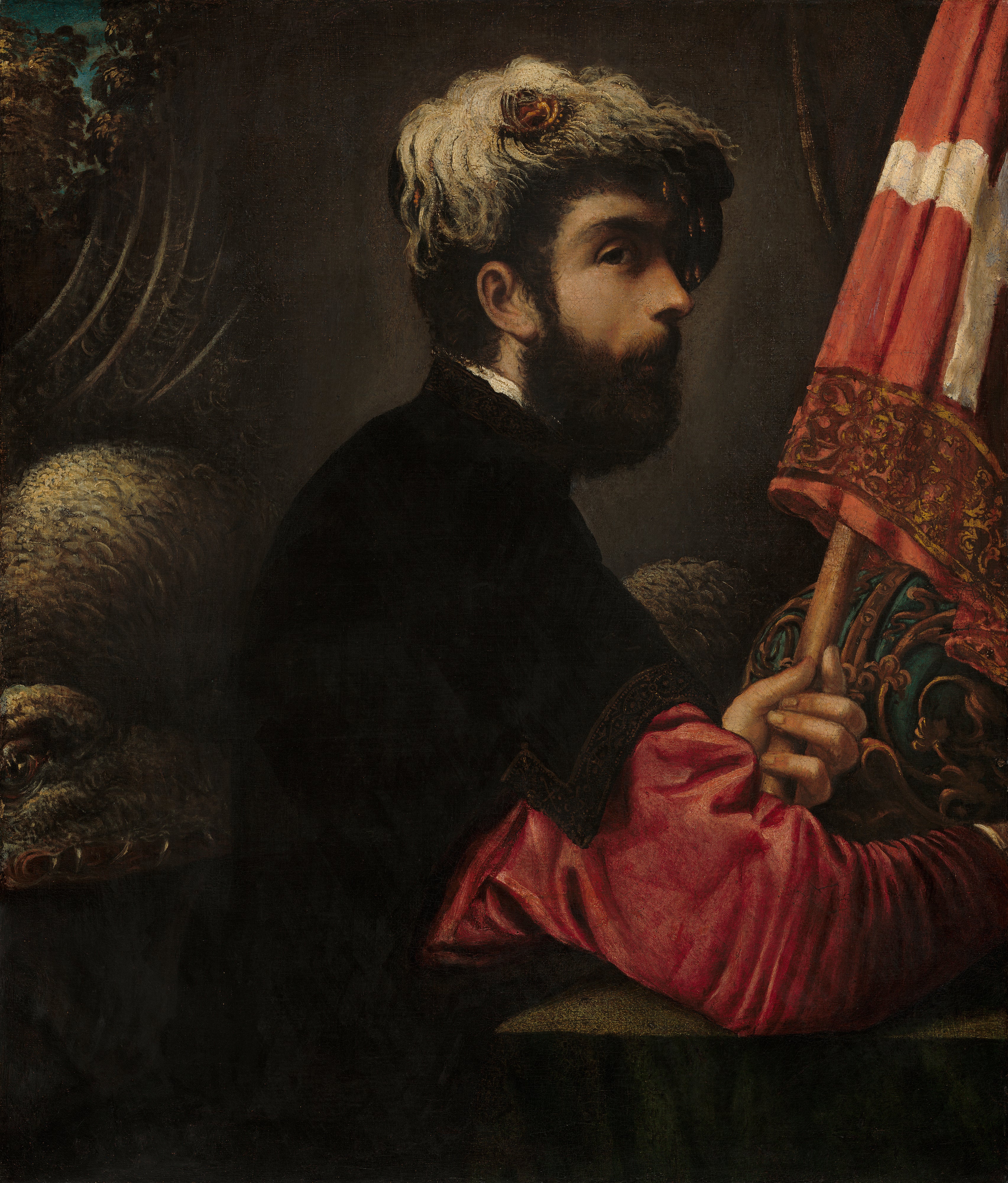Portrait d’un homme en saint Georges - Jacopo Tintoretto - Alpha Reproduction