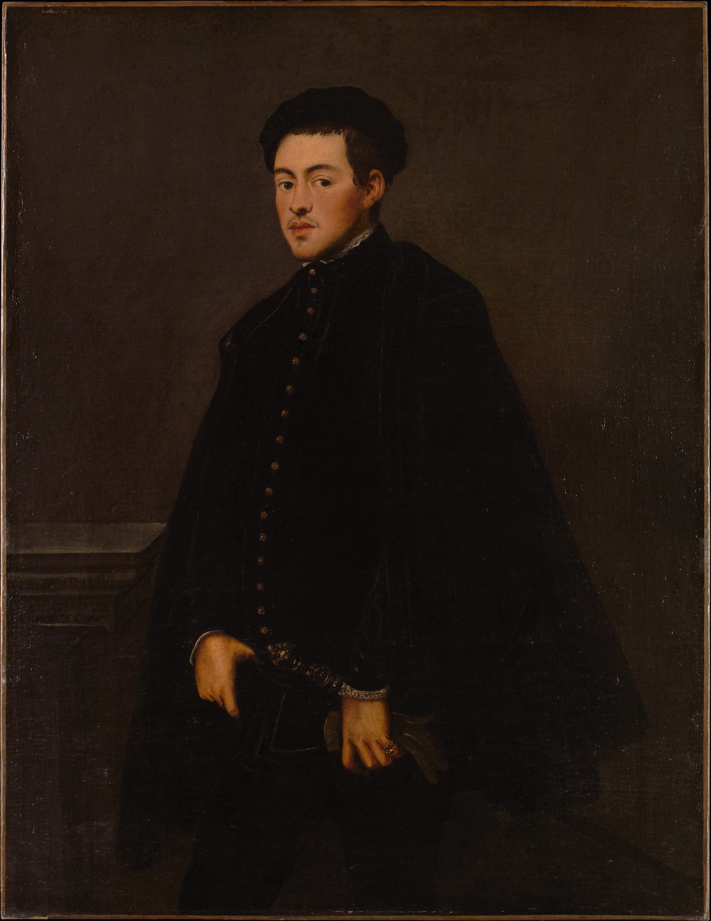 Portrait de jeune homme - Jacopo Tintoretto - Alpha Reproduction