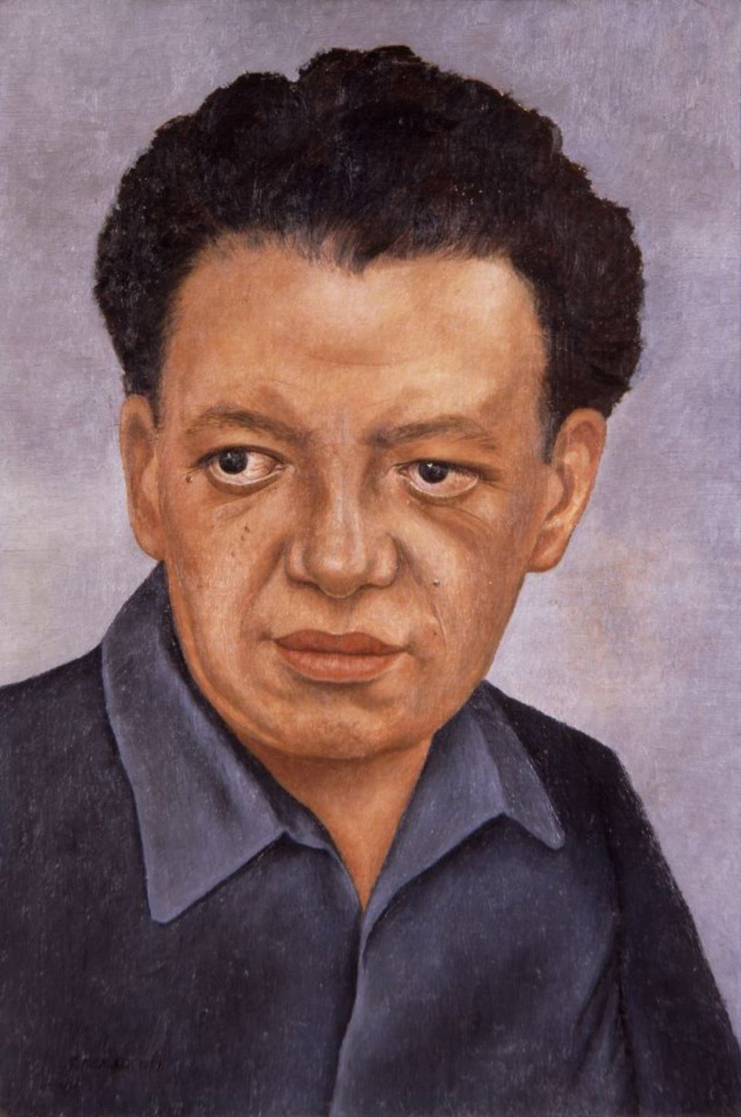 Ritratto di Diego Rivera – Frida Kahlo (1937)