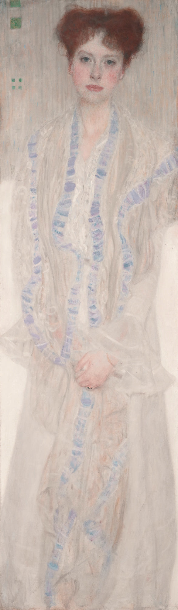 🌸 Ritratto di Gertha Felssöványi – Gustav Klimt (circa 1902)