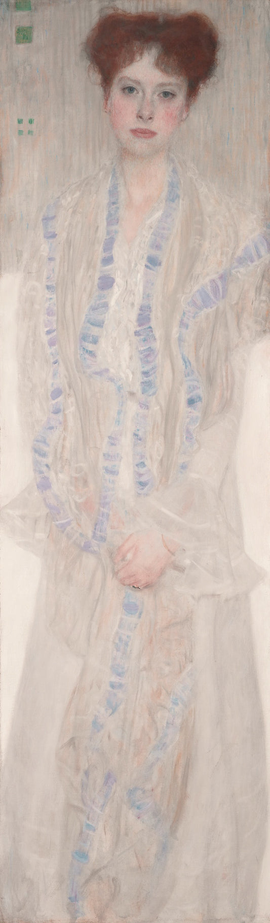 🌸 Ritratto di Gertha Felssöványi – Gustav Klimt (circa 1902)