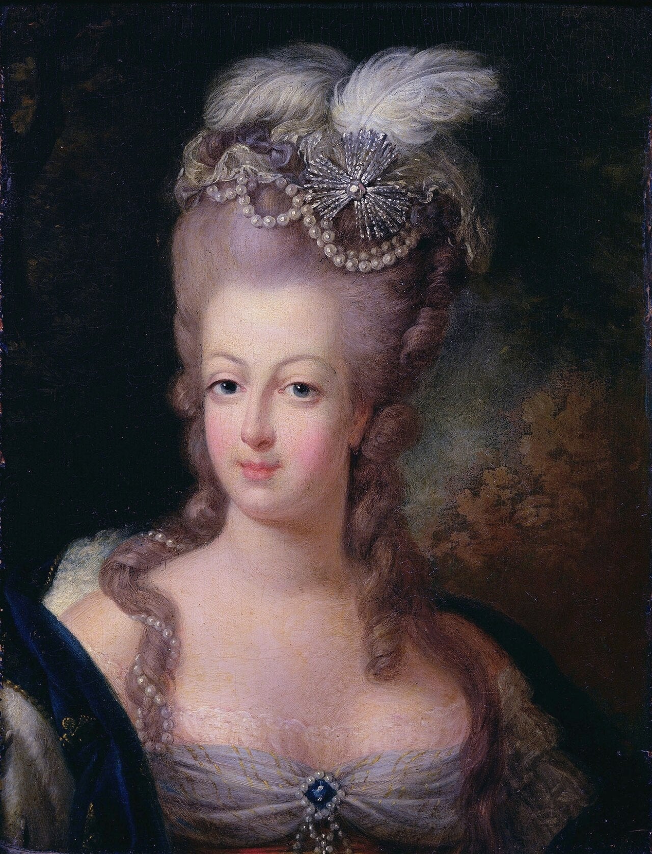 Ritratto di Marie-Antoinette – Jean-Baptiste André Gautier-Dagoty (circa 1775)