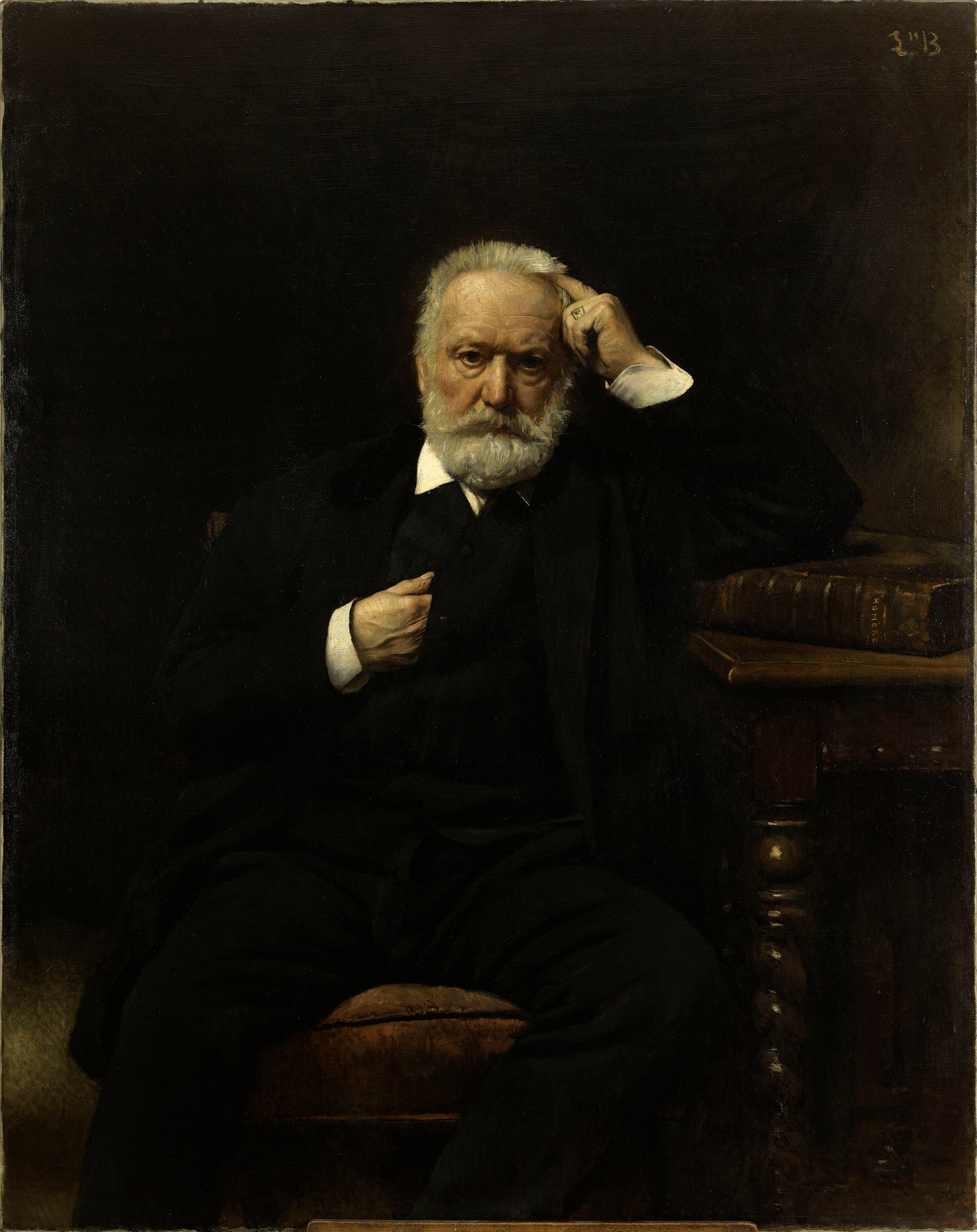 Ritratto di Victor Hugo 1879 di Léon Bonnat