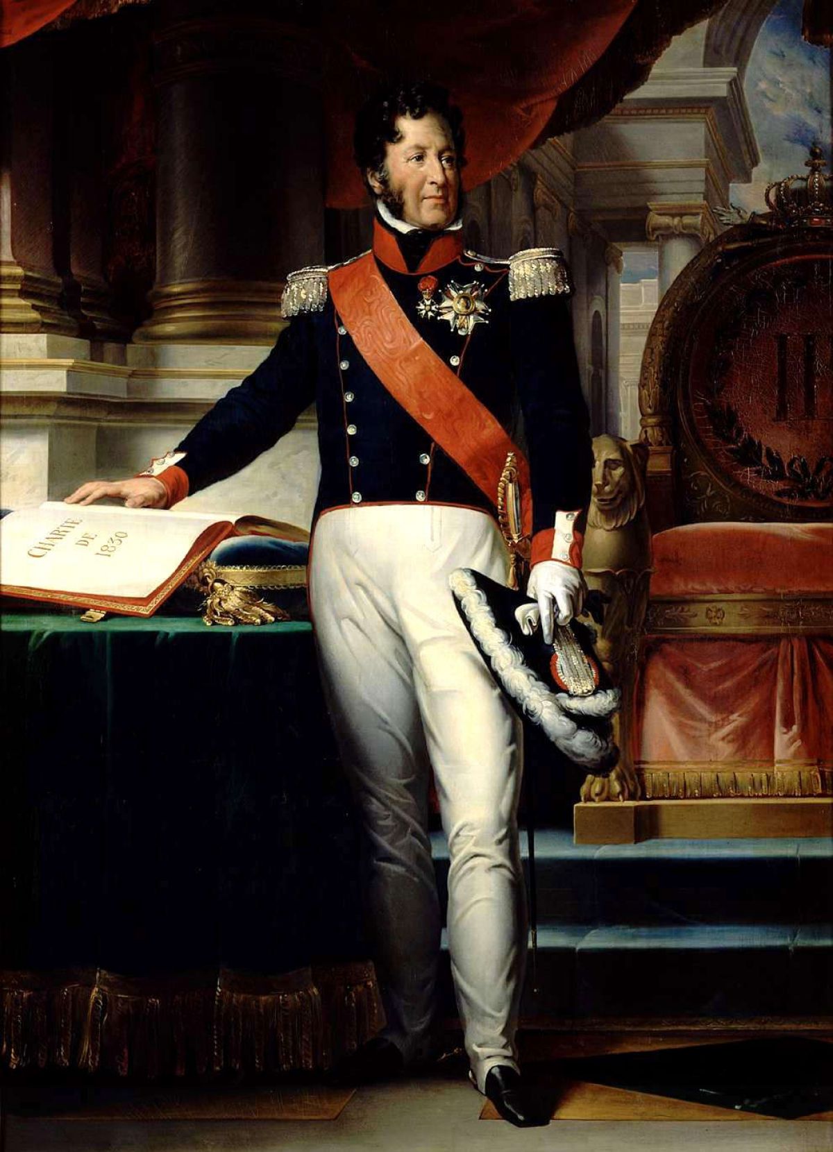 Louis-Philippe I, re dei Francesi, presta giuramento sulla Carta – Louis-Joseph Noyal