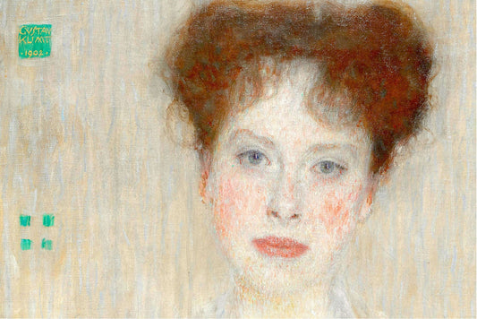 🎨 Ritratto di Gertrud Loew (dettaglio) – Gustav Klimt (circa 1902)