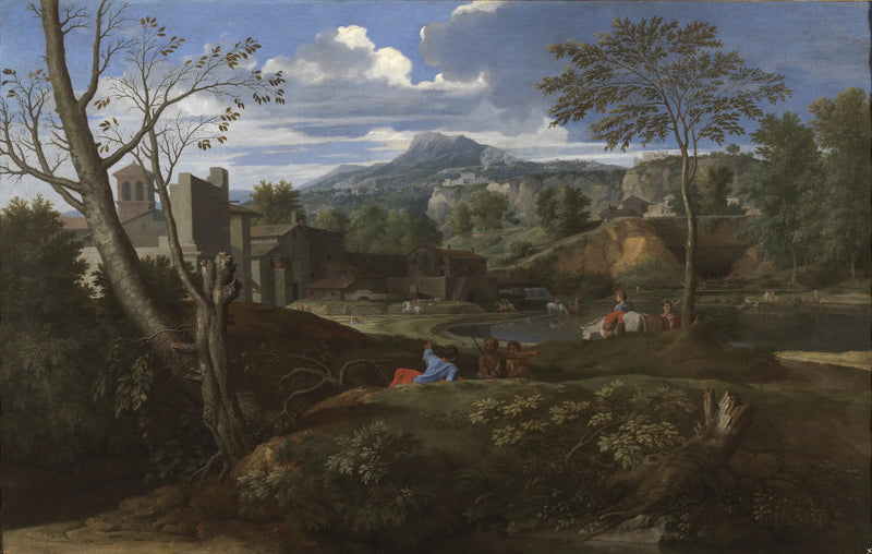 Paesaggio ideale - Nicolas Poussin