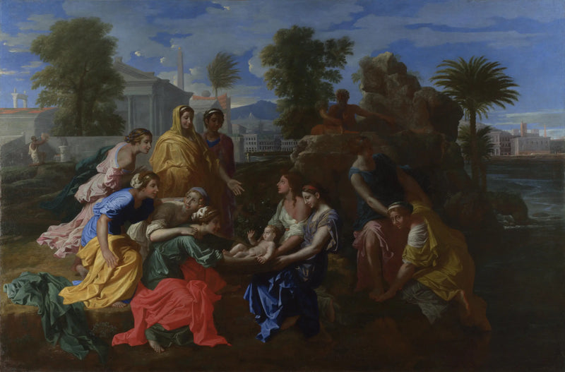Mosè salvato dalle acque - Nicolas Poussin