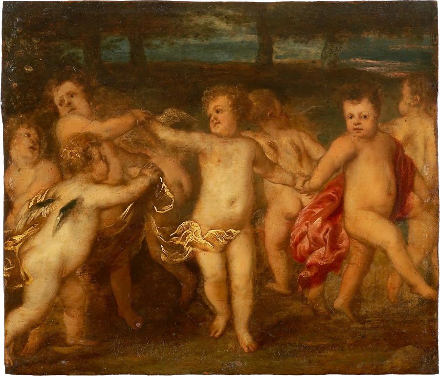 Putti che fanno un rondò - Antoine van Dyck