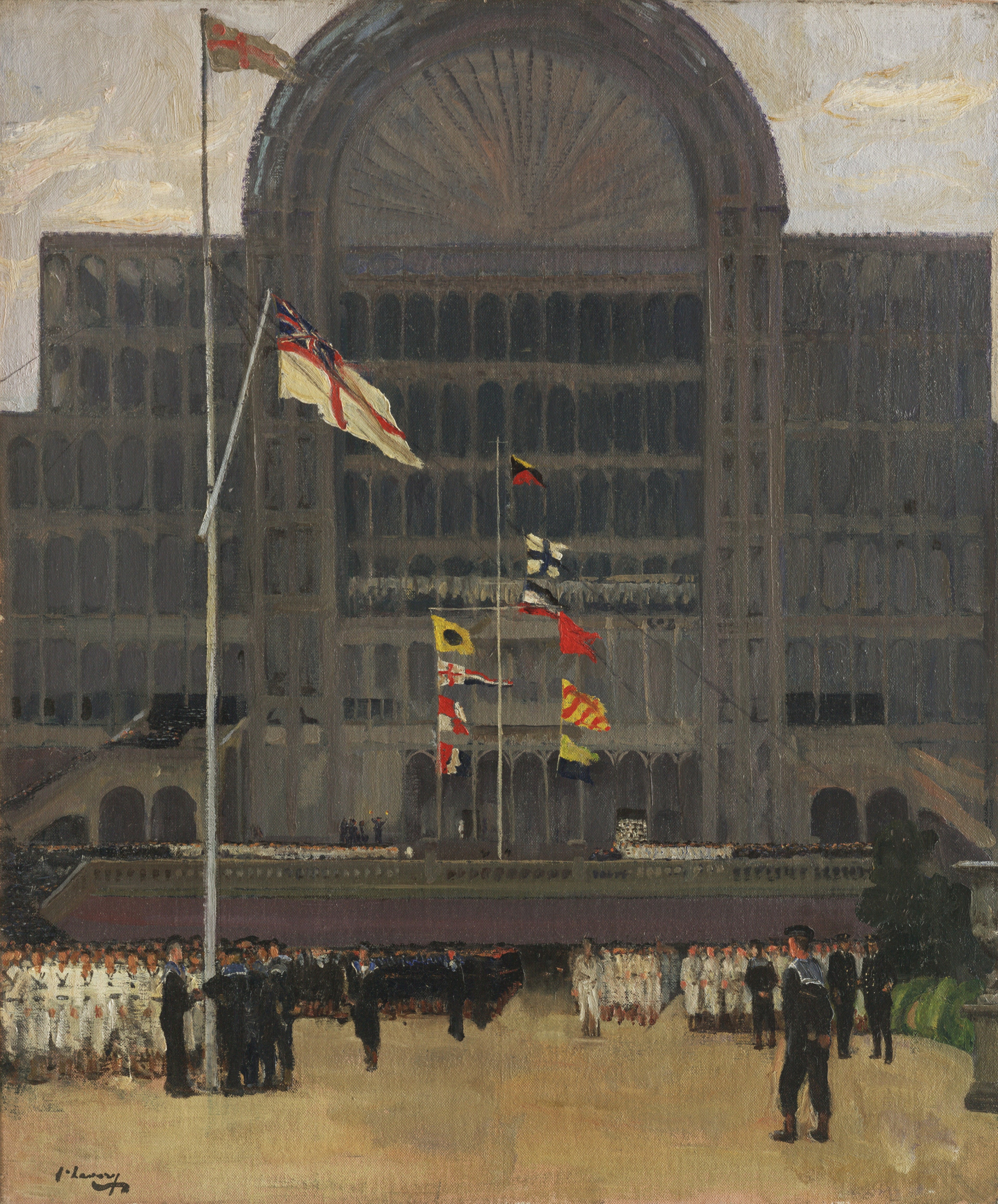 Réserve royale de volontaires de la Marine, Crystal Palace - John Lavery