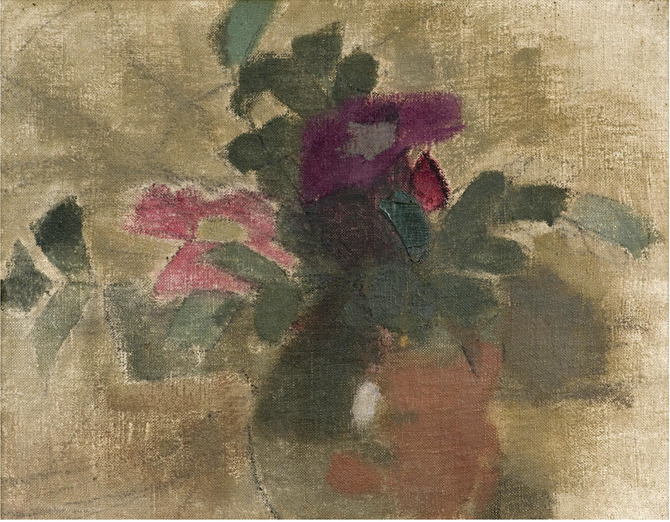 ROSES (RECTO) - Helene Schjerfbeck