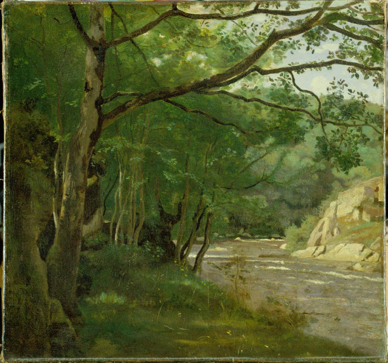 Un ravin du Morvan. Environs de Lormes - Jean-Baptiste Camille Corot