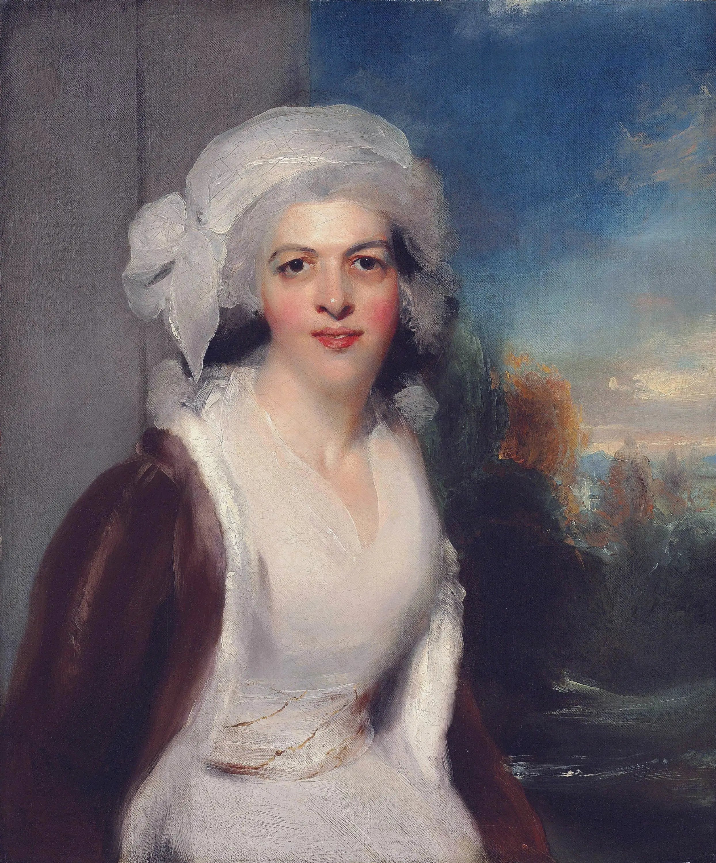Portrait de Rebecca Cornwall Lady Simeon (décédée en 1830) - Thomas Lawrence - Alpha Reproduction