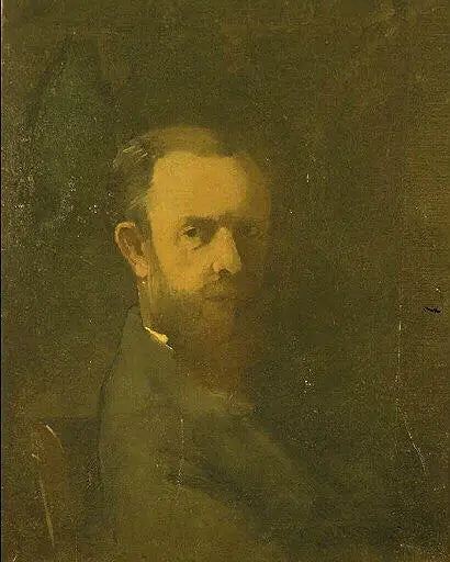 Autoritratto in busto - Odilon Redon