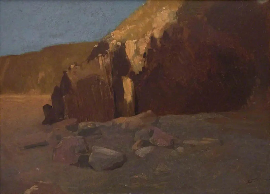 Scène de falaise - Odilon Redon - Alpha Reproduction